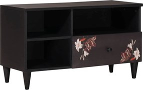 vidaXL Tároló szekrények Sokszínű 80 x 33,5 x 46 cm Tömör Mangófát