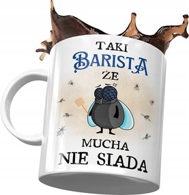 Barista bögre Olyan barista, hogy a légy nem ül le fényképes nyomattal