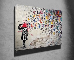 WY51 Banksy vászonkép, 70 x 100 cm