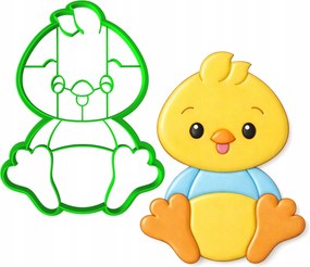 Húsvéti Mézeskalács Forma Húsvéti Csirke Csibe 12cm