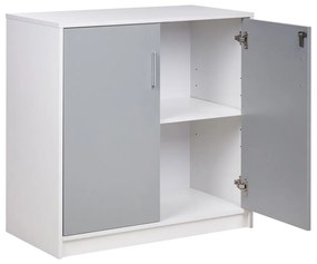 Szekrény Zirkone (fehér + szürke) . 1076653
