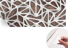 Öntapadós tapéta Fali furnér 3D hatás Dinamikus harmónia 250x104