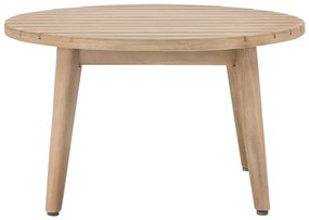 Natúr színű akácfa kerek dohányzóasztal ø 64 cm Sorrento – Bloomingville