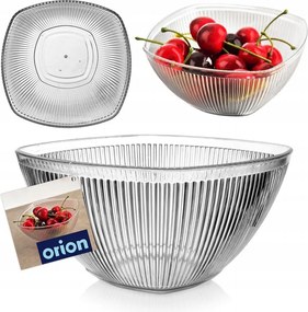 Műanyag tál kis salátás tál piknik túra 400 ml