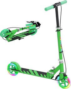 AIYAPLAY Gyerek Roller Világító Kerekekkel, Fék, Összecsukható Gyermek Roller Állítható Magasságú Roller Gyerekeknek 3-8 Év - Városi Roller 50 kg-ig |