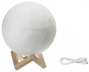 Shining Moon Light 3D hold alakú éjszakai lámpa - 7,5 cm