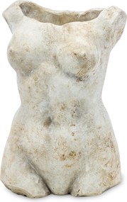 Fedél Virágtartó a ház kertjébe virágtartó nő Kl