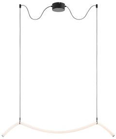 Markslöjd 108873 - Dimmelhető, kábelre szerelt MELT LED csillár LED/13W/230V fekete