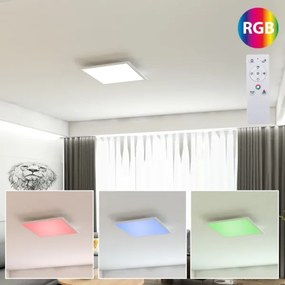 Brilo - LED RGB Dimmelhető mennyezeti lámpa COLOUR LED/15W/230V 3000-6500K + + távirányító