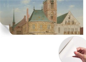 Öntapadós fotótapéta Falra 3D Loft Antik városháza 250x104 cm