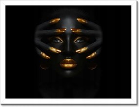 Poszterek keretben 40x30 Arany tekintet