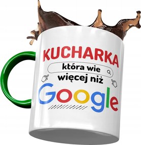 Zöld Bögre Szakácsnőnek, Aki Többet Tud Fénykép Nyomtatással