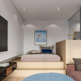 Sollux SL.0695 - Spotlámpa TIUBE1xGU10-AR111/10W/230V