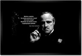 Poszterek keretben 60x40 Godfather Don Idézetek