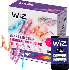 Led Szalag 10m Többszínű Rgbic Smart WiFi alkalmazás WiZ