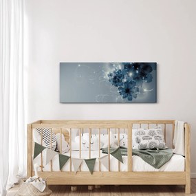 Kép - Gyengéd virágok (120x50 cm)