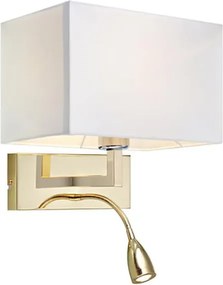 Markslojd SAVOY 106308 Fali lámpa 2x60W/E27/ + LED 1x3W 485LM IP20