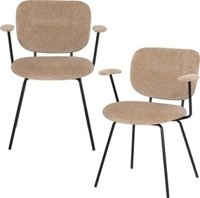 Brint karfás design szék, 2 db
