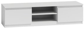 Aldabra RTV140 TV állvány, 140x36x40 cm, fehér