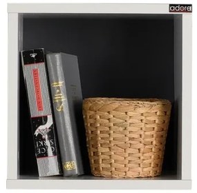 Fali polc 33x33 cm fehér