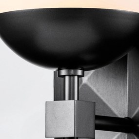 Quintiesse modern fali lámpa deco fekete elsqn-deco-1wb-blk-o IP44