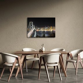 A Brooklyn-híd és a New York-i kép (70x50 cm)