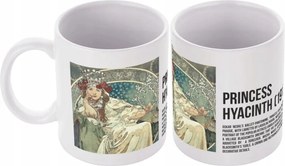 Alphonse Mucha bögre Jácint hercegnő