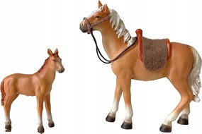 Állatok A Karácsonyi Betlehemhez 'ló Csikóval' 9-11CM-ES Figurákhoz