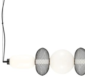 LED Csillár zsinóron ARAME LED/32W/230V fekete