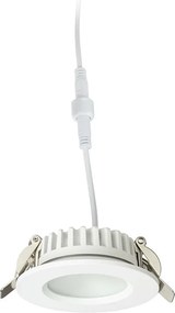 RENDL NONO DIMM zápustná bílá 230V LED 7W IP65 3000K