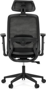 Irodai szék szinkronmechanikás fekete hálós KA-S2176 BK