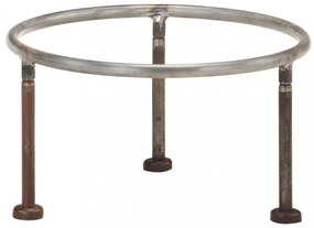 rusztikus vas tűztál Ø 40 cm