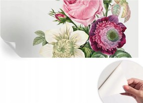 Öntapadós Dekoratív Fotótapéta Hálószobába Virágos csokor 250x104 cm