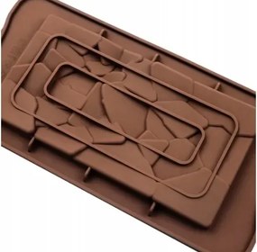 Csokoládé szilikon öntőforma 21×10,5 cm
