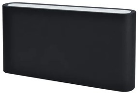 Solight WO800-B- LED Kültéri fali lámpa MODENA LED/12W/230V IP54 fekete