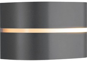 Nordlux - Kültéri fali lámpa SIBELIS 1xE27/10W/230V IP44 antracit