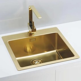 ALVEUS 1106867 - Mosogató PURE 52,5x51,5 cm monarch arany