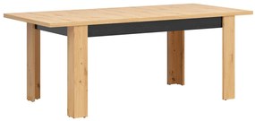 Étkezőasztal Ostia STO/7/16 ( artisan tölgy + fekete tölgy) (6-8 fő részére). 1025966