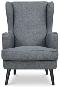 Fülkés fotel GREY2, szürke