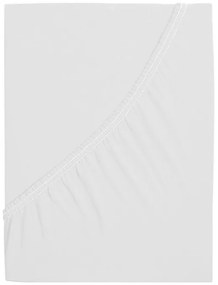 Jersey lepedő kiságyba EXCLUSIVE 70x140 cm fehér
