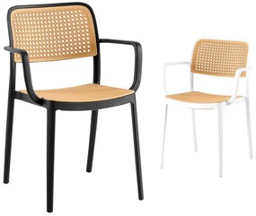 TEM-Ravid2 modern rakásolható szék karfákkal