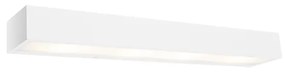 Design hosszúkás fali lámpa, fehér, 60 cm - Houx