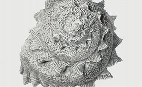 Divatos Flizelin tapéta 3D fali ragasztóval A természet művészete 416x254 Ragasztó