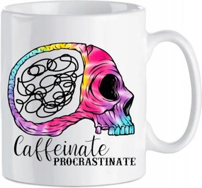 Színes nyomott mintás bögre Ajándék kávésoknak 330 ml