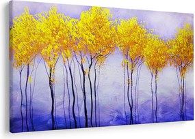 Sárga fák képe (90x60 cm)