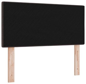 Fejtámla Gombos Bélelt Sötétbarna 90 cm Szövet