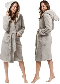 Teddy Grey Women fürdőköpeny S/M