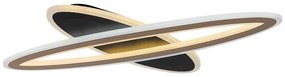 Rabalux Rabalux 71313-LED Dimmelhető mennyezeti lámpa TANELI 70W/230V 3000/4000/6000K fekete + távirányító RL71313