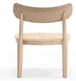 Fotel kőrisfa dekorral Nara - Teulat