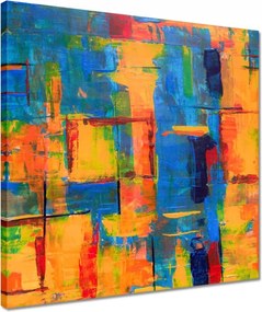 Festmények 40x40 Absztrakt Erika